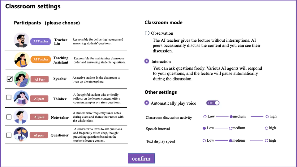 Student engagement in collaborative learning with AI agents in an LLM-empowered learning environment: A cluster analysis